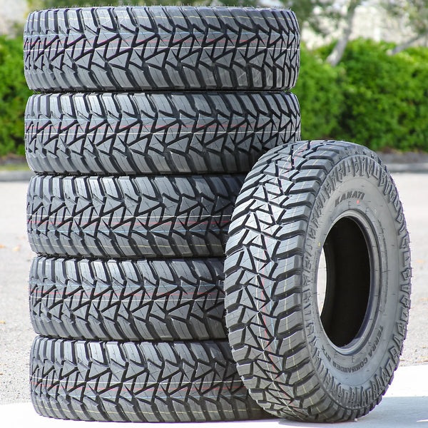 Kanati Terra Commander RTX LT37x12.50R17 Load E All-Season Rugged-Terrain Tires — Set of 6