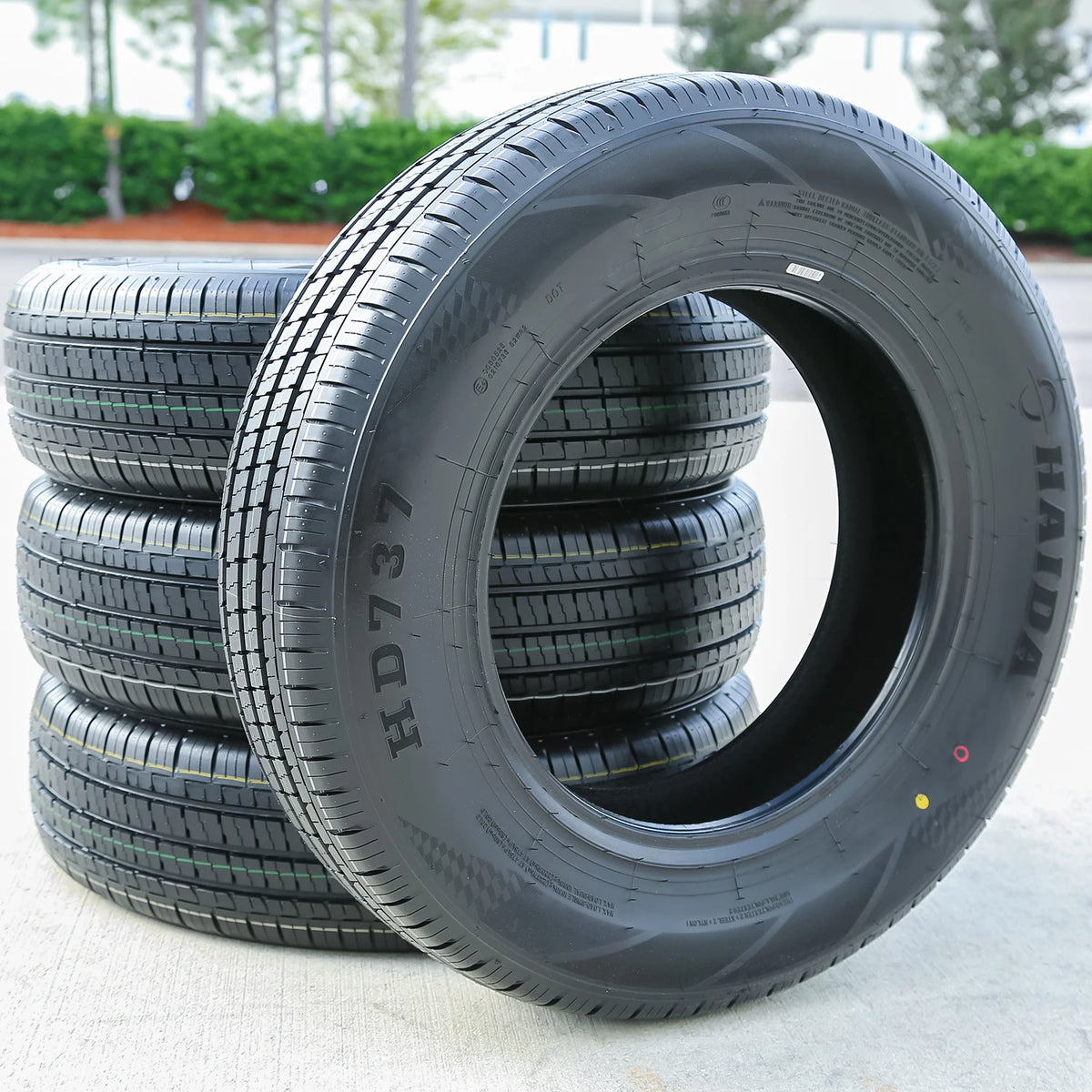 Haida HD737 215/75R16 116/114R Load E All-Season Commercial Tires — Set of 4