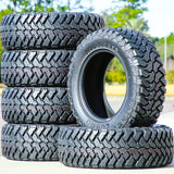 Cosmo Mud Kicker 35x12.50R17 121Q Load E All-Season Mud-Terrain Tires — Set of 6