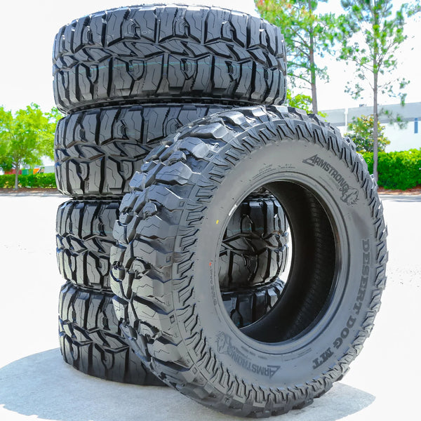 Armstrong Desert Dog MT LT35x12.50R18 128Q Load F All-Season Mud-Terrain Tires — Set of 5