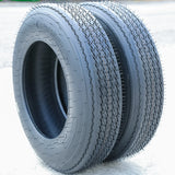 Forerunner QH502 ST5.3-12 Load C Trailer Tires — Set of 4