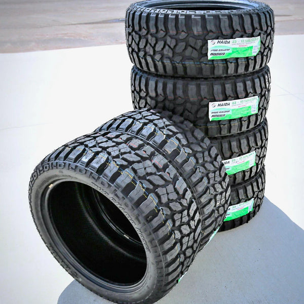 Haida Mud Champ HD869 33x12.50R22 114Q Load F All-Weather Mud-Terrain Tires — Set of 6