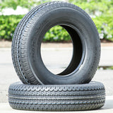 Loadstar Karrier KR35 ST185/80R13 Load D Trailer Tires — Set of 2