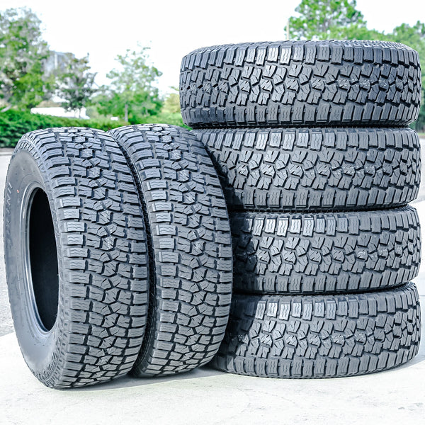 Dcenti DC88 AT 35x12.50R18 123R Load E All-Season All-Terrain Tires — Set of 6