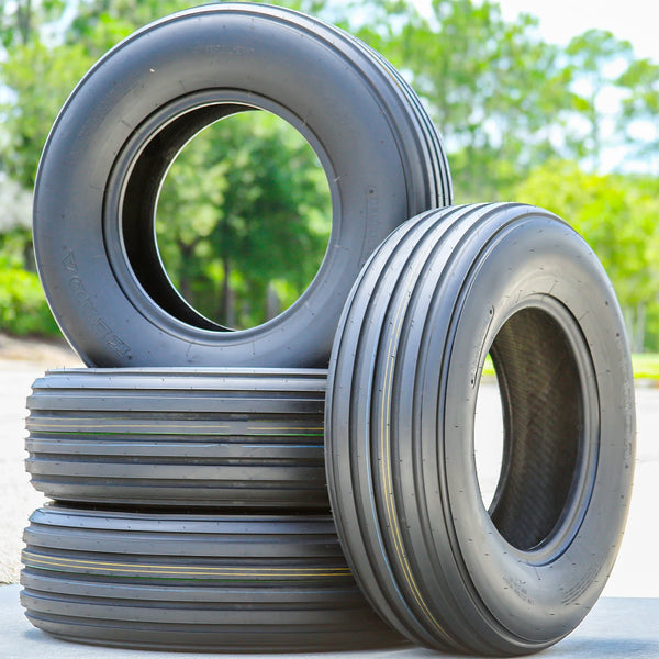 Kenda K401 Farm Rib 9.5L-15 8-Ply Tractor Tires — Set of 4