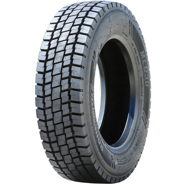 Roundrule MLD30 245/70R19.5 135/133M Load H Drive Axle All-Season Commercial Tire