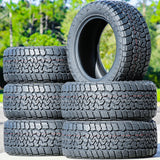 Cosmo Gripit XT 33x12.50R22 114R Load F All-Season Extreme-Terrain Tires — Set of 6