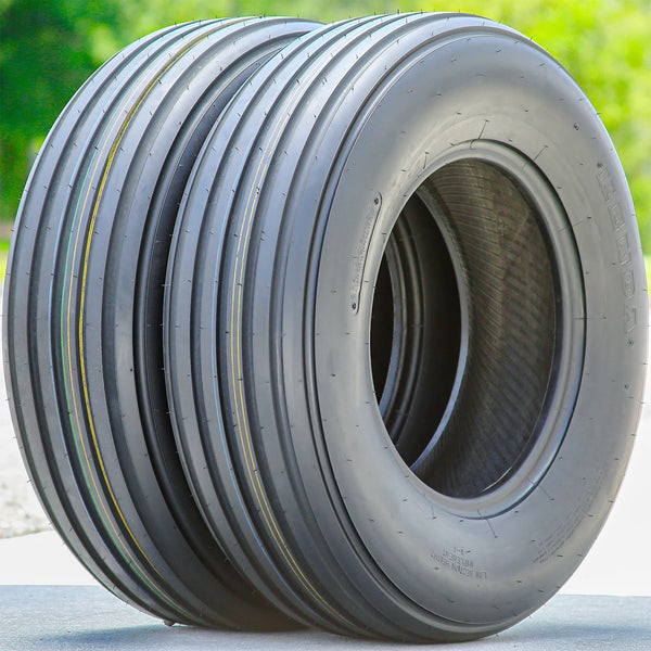 Kenda K401 Farm Rib 9.5L-15 8-Ply Tractor Tires — Set of 2