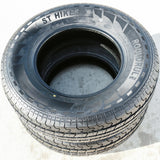 Roundrule ST Hikee Semi Steel ST235/80R16 Load E Trailer Tires — Set of 4