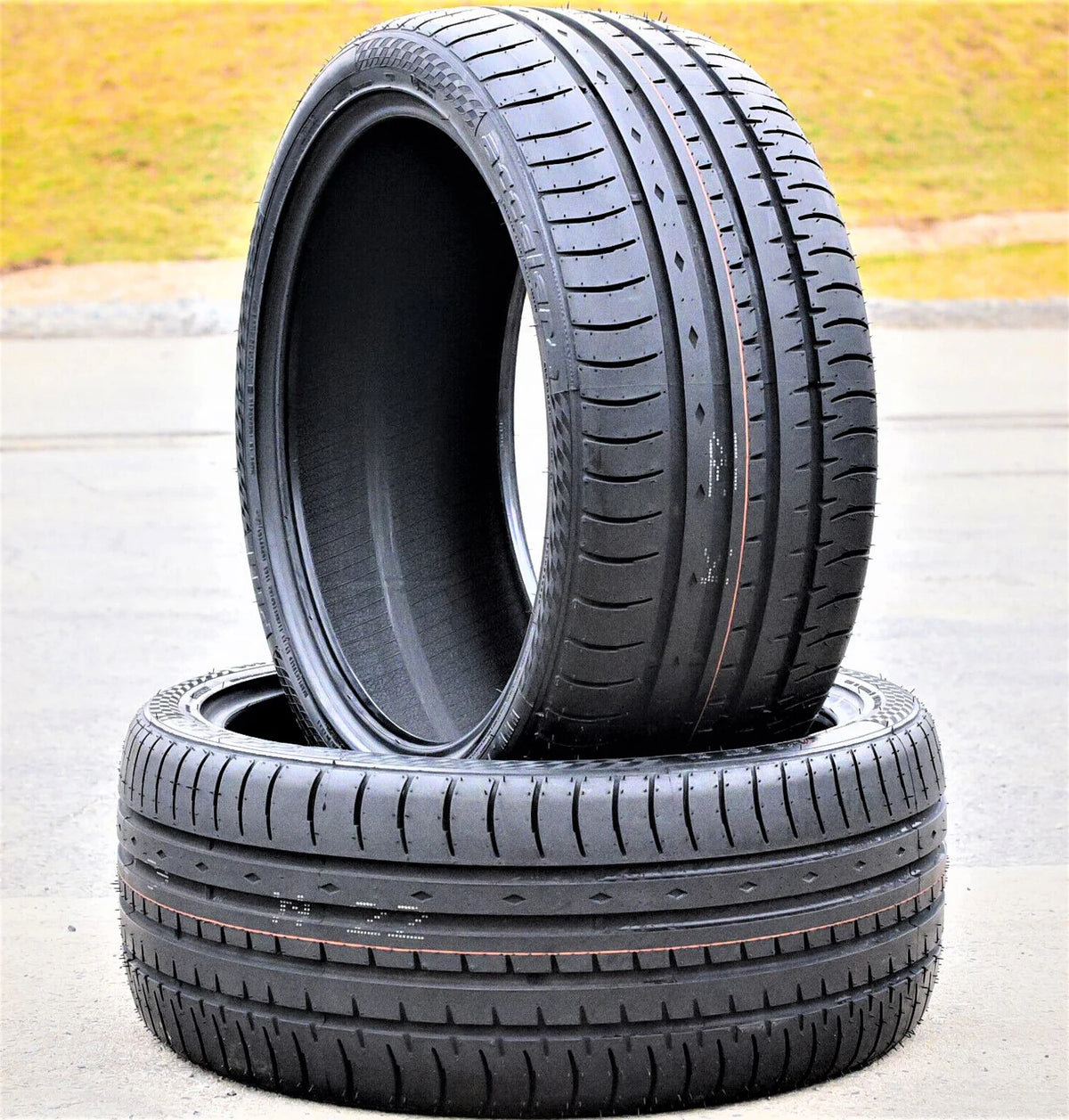 Accelera Phi 255/40ZR18 99Y XL All-Season Performance Tires — Set of 2