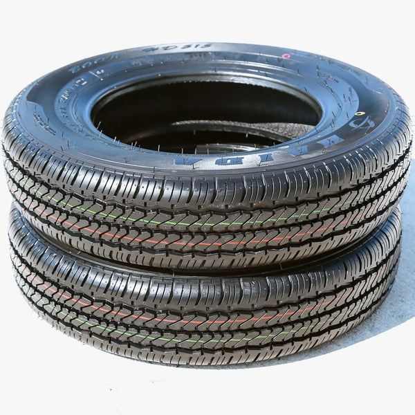 Haida HD515 145R12 86/84Q Load D All-Season Commercial Tires — Set of 2