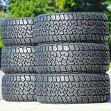 Cosmo Gripit XT 33x12.50R22 114R Load F All-Season Extreme-Terrain Tires — Set of 6