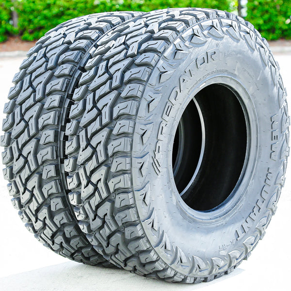 Predator New Mutant X-RT 37x13.50R17 128Q Load E All-Season Rugged-Terrain Tires — Set of 2
