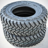 Accelera M/T-01 LT35x12.50R18 123Q 10-Ply All-Season Mud-Terrain Tires — Set of 4