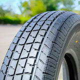 Suntek HD Trail 2 Semi Steel ST225/75R15 Load E Trailer Tires — Set of 2