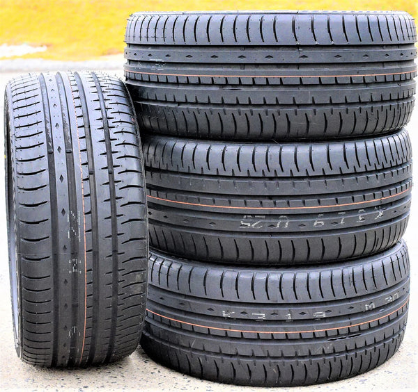 Accelera Phi 255/40ZR19 100Y XL All-Season Performance Tires — Set of 4
