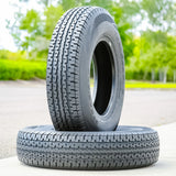 Transeagle ST Radial II Steel Belted ST145/80R12 Load E Trailer Tires — Set of 2