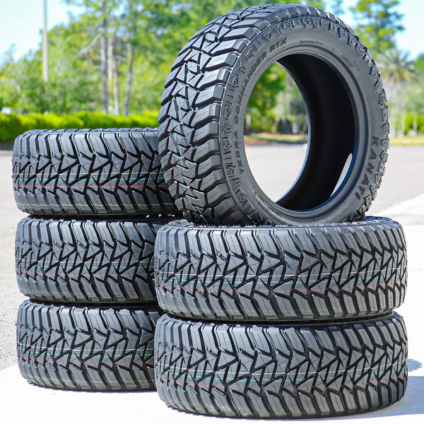 Kanati Terra Commander RTX LT37x12.50R20 Load E All-Season Rugged-Terrain Tires — Set of 6