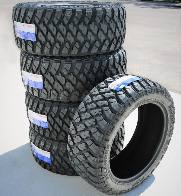 Atlander Roverclaw M/T I LT35x12.50R24 114Q Load E All-Season Mud-Terrain Tires — Set of 5