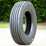 Copartner CP962 235/75R17.5 132/129M Load H Steer All-Season Commercial Tires — Set of 4