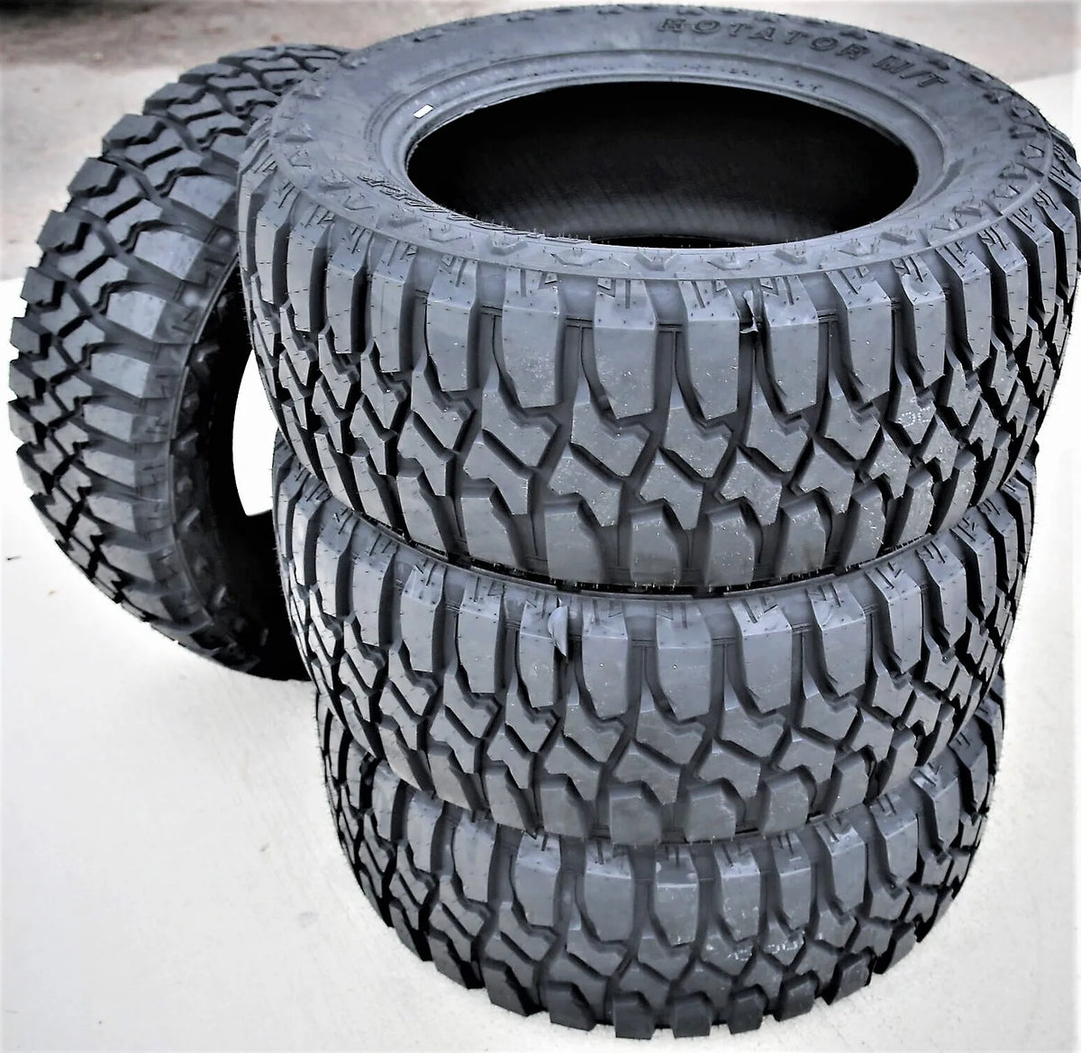 Evoluxx Rotator M/T LT285/65R20 Load E All-Season Mud-Terrain Tires — Set of 4