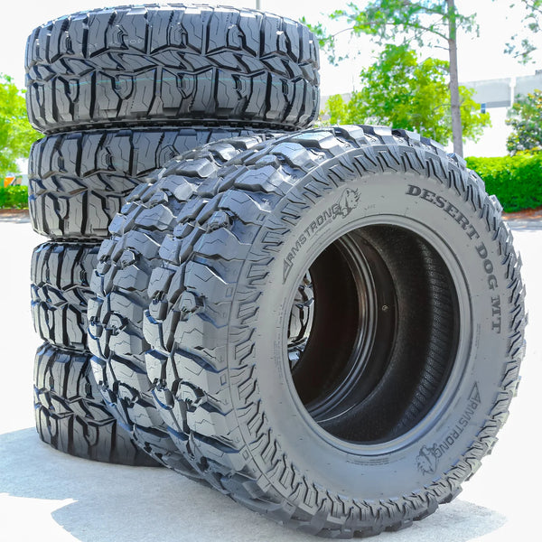 Armstrong Desert Dog MT LT35x12.50R18 128Q Load F All-Season Mud-Terrain Tires — Set of 6