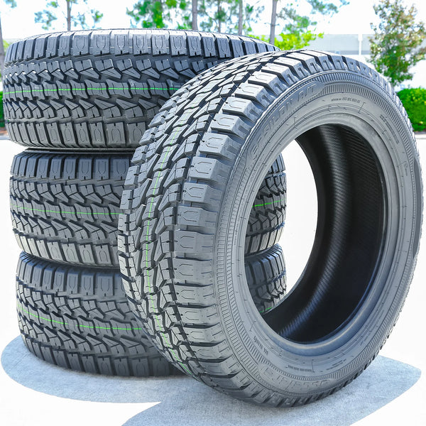 Accelera Epsilon AT Steel Belted LT31x10.50R15 109Q Load C All-Season All-Terrain Tires — Set of 4