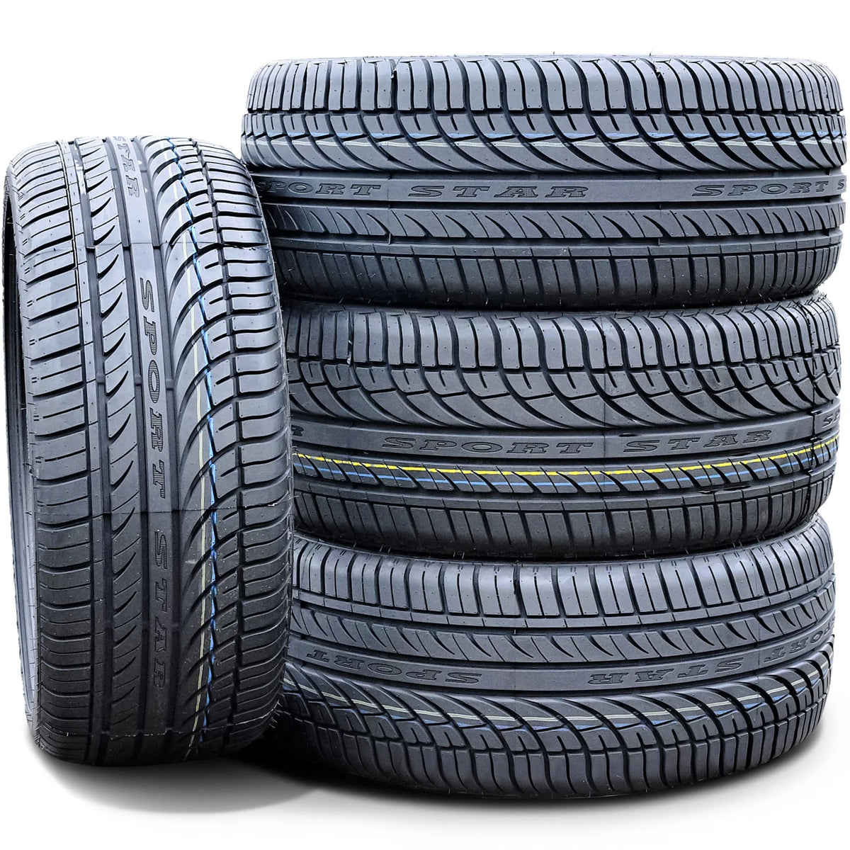Fullway HP108 255/40ZR19 100Y XL All-Season Performance Tires — Set of 4