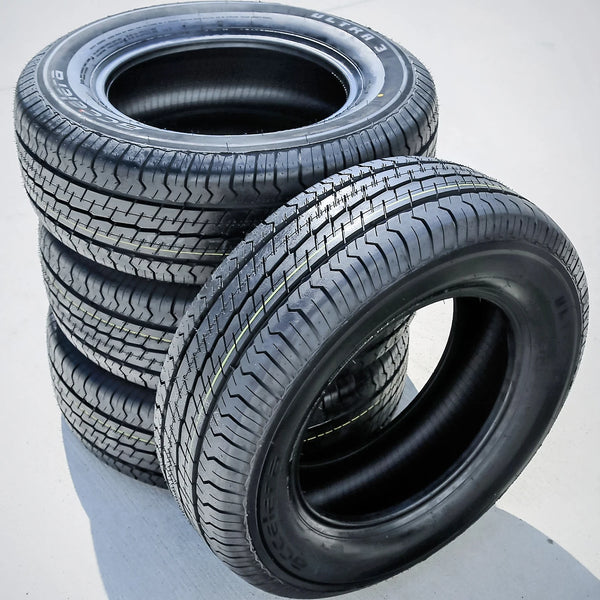 Accelera Ultra 3 185R14 102/100S Load D All-Season Commercial Tires — Set of 4