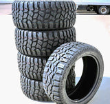 Haida Mud Champ HD869 33x12.50R24 104Q Load E All-Weather Mud-Terrain Tires — Set of 5